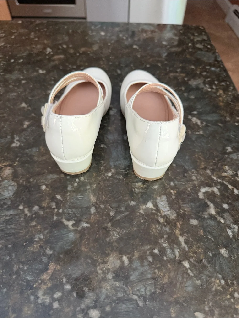 White size 12 girls shoes